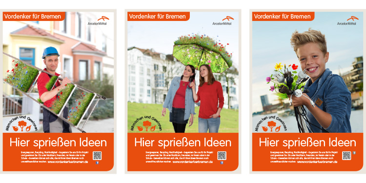 ArcelorMittal Bremen, Kampagne Vordenker für Bremen