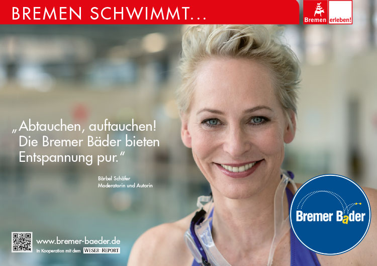 Bremer Bäder Großflächenkampagne Schäfer