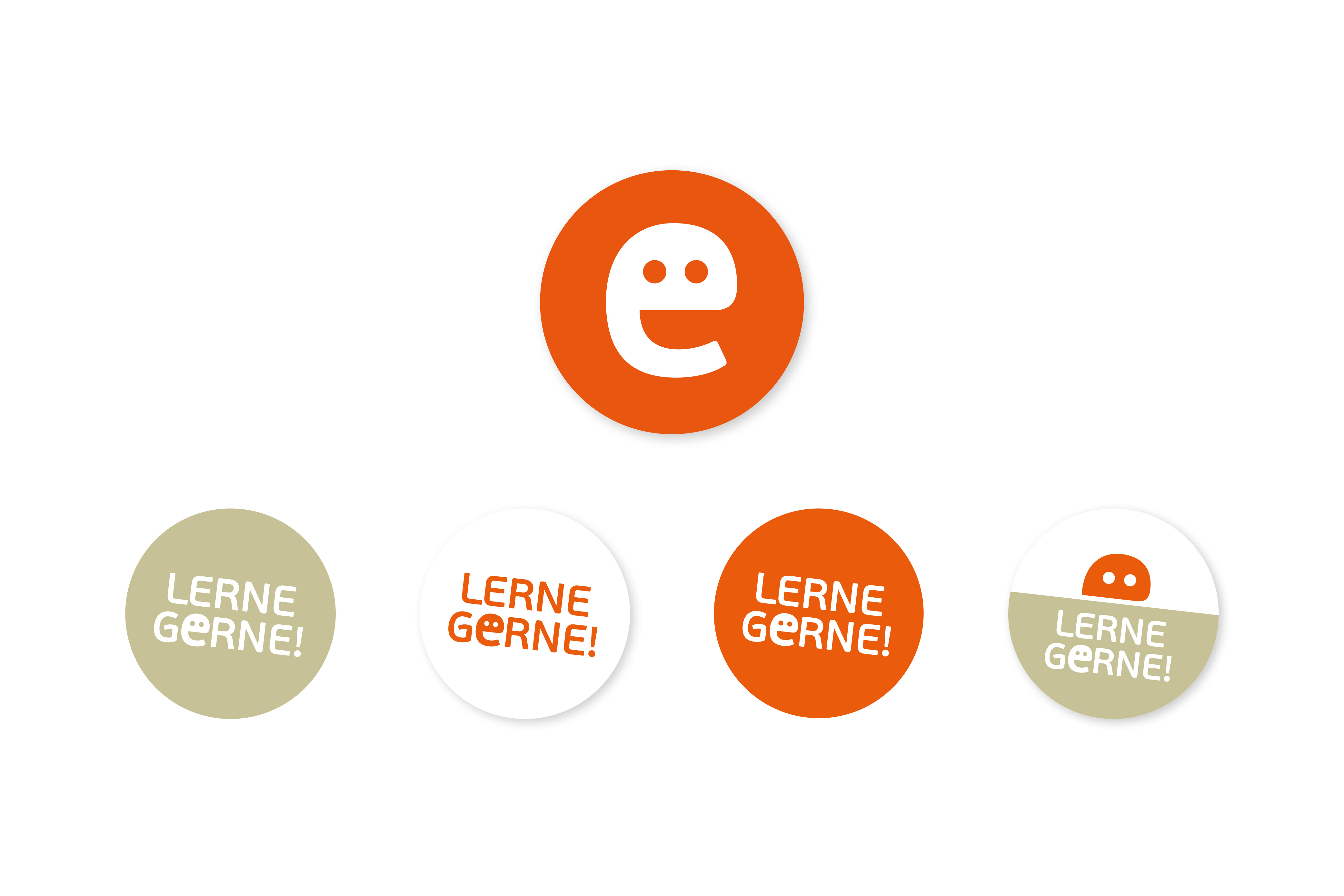 Buttons Lerne gerne